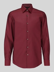 Koszula o kroju slim fit biznesowa z czystej bawełny model 'H-Hank-K' od BOSS - 36