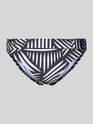 Majtki bikini z zawinięciem i detalem z metką model 'Liv' od LASCANA - 23