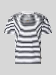 T-Shirt mit Label-Stitching und Rundhalsausschnitt von BLKVIS - 17