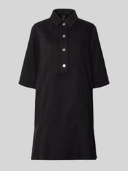 Knielanges Hemdblusenkleid mit Knopfleiste und 1/2-Arm von Marc Cain - 47
