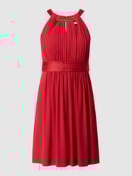 Cocktailkleid aus Chiffon mit gelegten Falten  von Jake*s Cocktail Rot - 34
