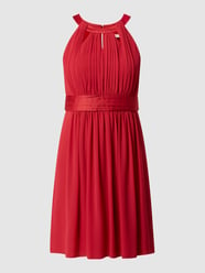 Cocktailkleid aus Chiffon mit gelegten Falten  von Jake*s Cocktail Rot - 3