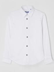 Overhemd van twill van Jack & Jones Wit - 10