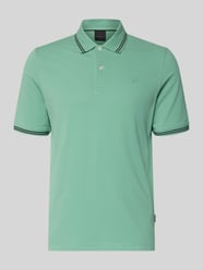 koszulka polo o kroju regular fit z wyhaftowanym logo od bugatti - 39