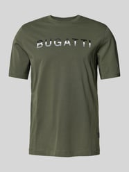 T-Shirt mit Label-Print von bugatti - 34