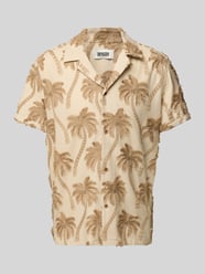 Slim Fit Freizeithemd mit Stitching-Details Modell 'BIJAN' von Drykorn Beige - 40