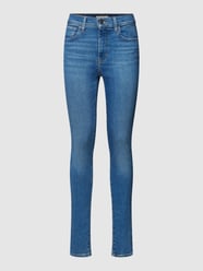 Jeans mit Label-Patch aus Leder Modell 'HIRISE' von Levi's® Blau - 26