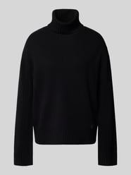 Relaxed Fit Rollkragenpullover aus reiner Wolle von Liu Jo White - 26