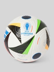 Fußball mit Allover-Print Modell 'EURO24 PRO' von ADIDAS SPORTSWEAR Weiß - 48