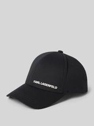 Basecap mit Label-Print von Karl Lagerfeld Schwarz - 8