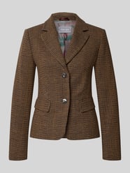 Blazer mit Reverskragen und Pattentaschen von White Label Beige - 6