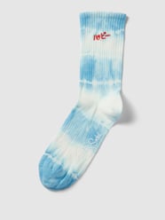 Sokken in batiklook, model 'Est' van Happy Socks Blauw / turquoise - 20