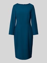 Knielanges Kleid mit 3/4-Arm von Windsor Blau - 36