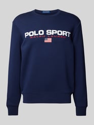 Sweatjacke mit Label-Stitching von Polo Sport Blau - 28