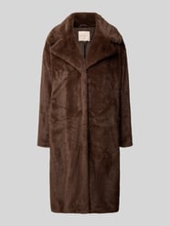 Relaxed Fit Mantel aus Kunstfell Modell 'Minky' von FREE/QUENT - 28