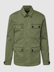 Overshirt mit Pattentaschen Modell 'Dam Field Jacket' von MOS MOSH Grün - 19