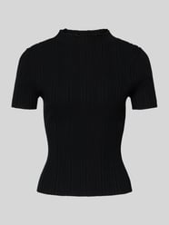 T-shirt o kroju slim fit z mieszanki wiskozy model 'SARPHAPILK' od HUGO - 45