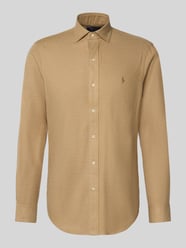 Koszula casualowa o kroju custom fit z wyhaftowanym logo od Polo Ralph Lauren - 45