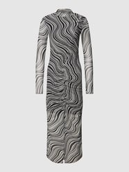 Midikleid mit Animal-Print von REVIEW Weiß - 11