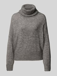 Regular fit coltrui met alpacagehalte model 'IHKAMARA' van ICHI - 42