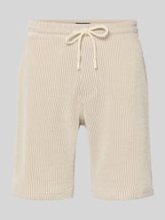 Sweatshorts mit elastischem Bund und Kordelzug von MCNEAL Beige - 5