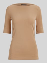 slim fit T-shirt van puur katoen van Lauren Ralph Lauren - 8