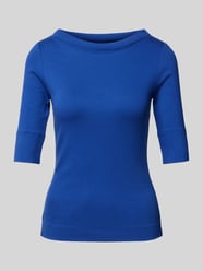 T-Shirt mit 1/2-Ärmel von Marc Cain Blau - 43