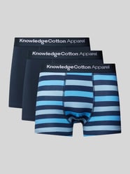 Boxershort met elastische band in een set van 3 stuks van Knowledge Cotton Apparel - 44