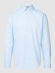 Business-Hemd mit Kentkragen von Christian Berg Men Blau - 4