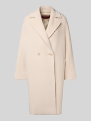Regular Fit Wollmantel aus Alpaka-Mix Modell 'TOKIO' von Max Mara Studio Beige - 2
