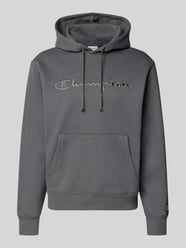 Relaxed Fit Hoodie aus Baumwoll-Mix mit Label-Stitching von Champion - 46