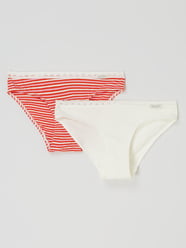 Slip met stretch in set van 2 stuks van Skiny Roze - 4