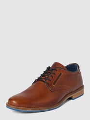 Buty sznurowane z ażurowym wzorem od BULLBOXER Brązowy - 8