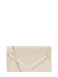 Kuvert-Clutch mit Kettenriemen von Jake*s Cocktail Gold - 45