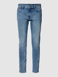 Slim Fit Jeans mit Stretch-Anteil Modell 'Delaware' von BOSS Orange Blau - 10