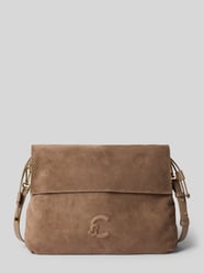 Crossbody Bag mit Logo-Detail Modell 'Lidia' von Coccinelle Beige - 38
