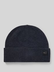 Muts van zuivere wol, model 'Solid' van camel active - 14