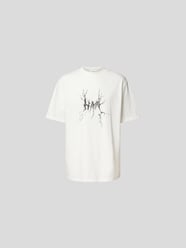 T-Shirt mit Rundhalsausschnitt von HAN Kjobenhavn Weiß - 30
