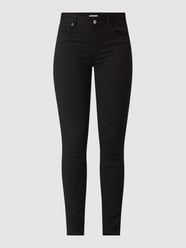Skinny Fit High Waist Jeans mit Stretch-Anteil Modell 'Divine' von Liu Jo White Schwarz - 38
