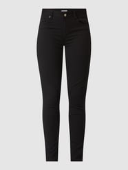 Skinny Fit High Waist Jeans mit Stretch-Anteil Modell 'Divine' von Liu Jo White Schwarz - 32