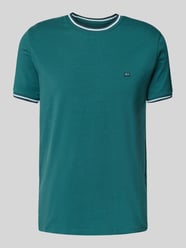 T-Shirt mit gerippten Abschlüssen von Christian Berg Men - 6