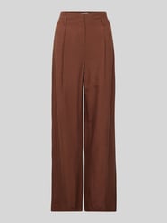 Wide Leg Bundfaltenhose mit Gürtelschlaufen von Christian Berg Woman Selection - 24