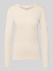 Shirt met lange mouwen van mix van viscose en elastaan model 'Liana' van FREE/QUENT - 35