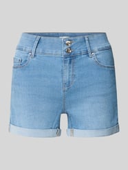 Regular Fit Jeansshorts aus Baumwoll-Mix Modell 'CARMEN' von ONLY - 13