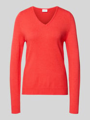Regular fit shirt met lange mouwen van viscose in tricotlook model 'Viril' van VILA - 26