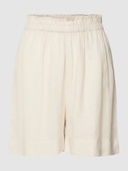 Shorts met elastische band van Only Wit - 14