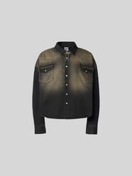 Relaxed Fit Jeanshemd im Used-Look von VETEMENTS - 9