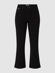Korte jeans met stretch, model 'Halsey' van DKNY Jeans Zwart - 37