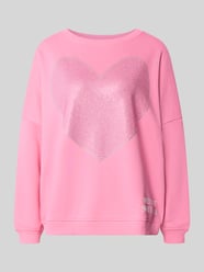 oversized sweatshirt van puur katoen model 'Sweet Soul' van miss goodlife - 1