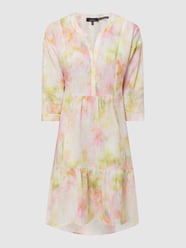 Midi-jurk van linnen van HECHTER PARIS Roze - 36